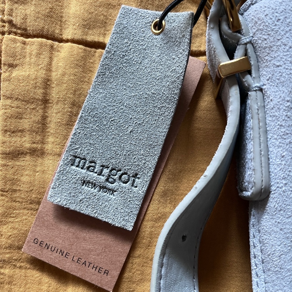 Margot New York Suede Bucket Bag - Picture 3 of 9